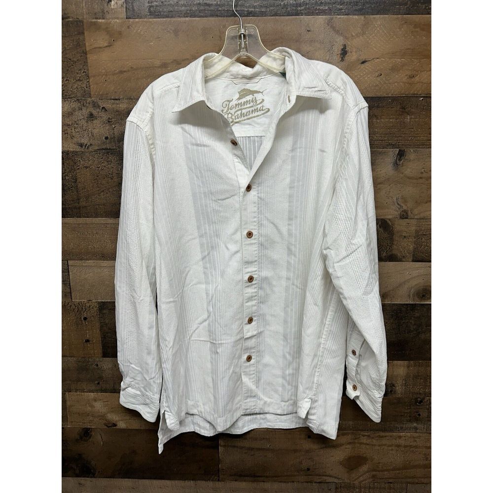 Tommy Bahama Men's Long Sleeve Button Up Size Medium